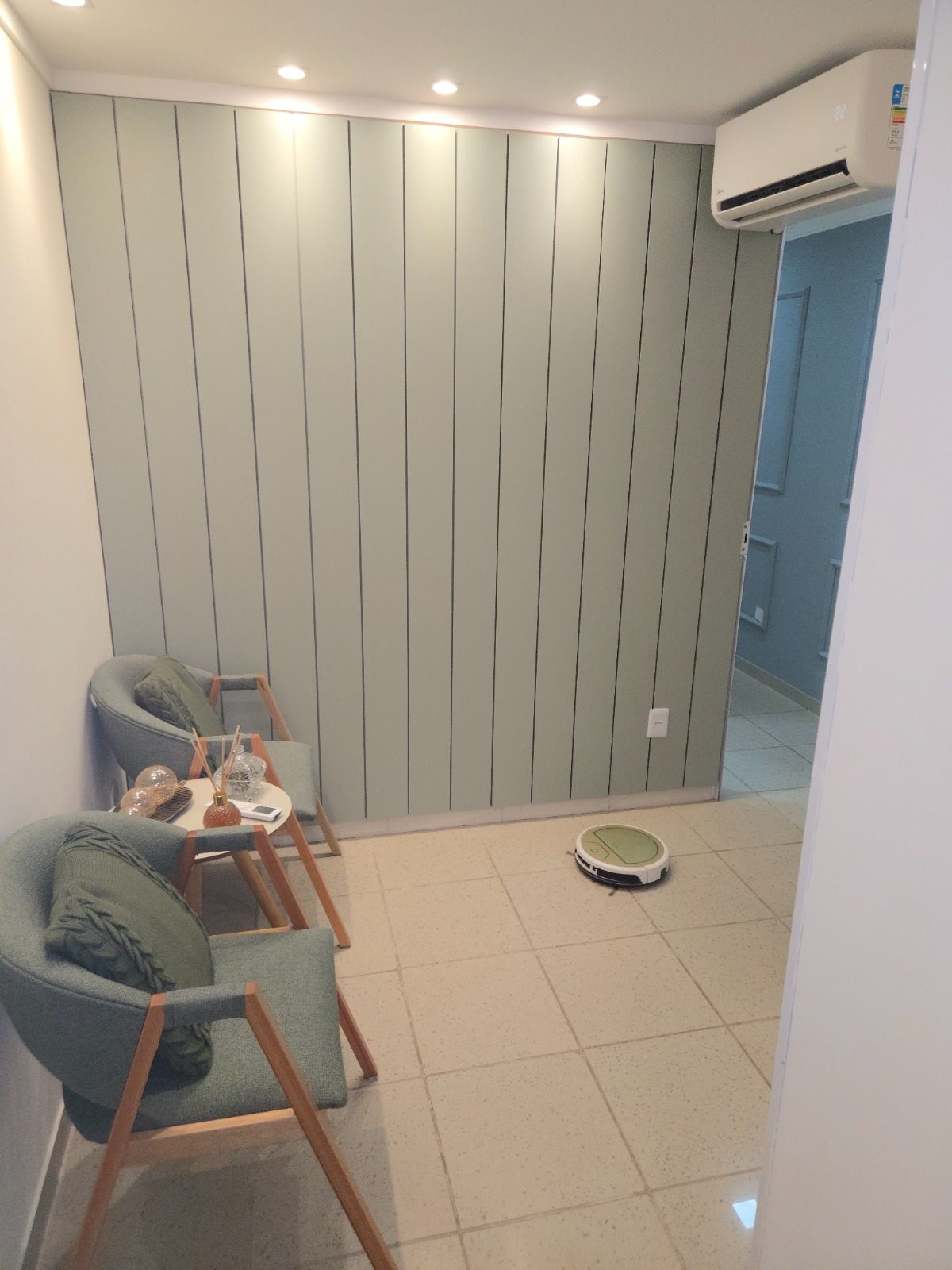 Sala de espera climatizada